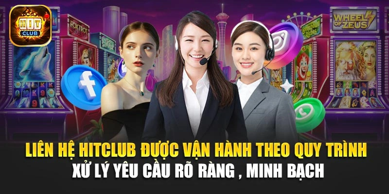 Liên hệ Hitclub được vận hành theo quy trình xử lý yêu cầu rõ ràng, minh bạch
